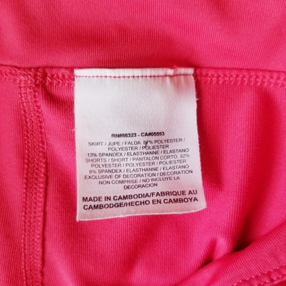 NIKE DRI-FIT Pink&White Derails Sport SKORT - Picture 6 of 7